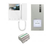Kit Video Citofonico MINI 2 Fili QUADRA Comelit