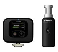 Kit Microfono senza fili Shure MoveMic 88+ - Registratore audio professionale per film/registrazione di interviste, 4 modelli polari | Compatibile con iOS/Android tramite l'app MOTIV (MV88+W-KIT-Z6)