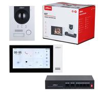 Kit videocitofonico Dahua KTP01LF monofamiliare IP POE con monitor 7" touch