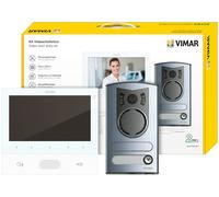 Kit videocitofonico m/bif. TAB7 b.co+13F2.1 - K40505/M VIMAR