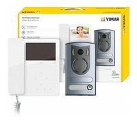 Kit Videocitofonico Mono/Bifamiliare Due Fili Plus Serie Tab ELVOX 7549/M VIMAR