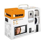 Kit Videocitofono 2 Fili Mono-Bifamiliare BTicino Easykit Essential 317914
