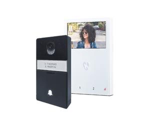 Kit Videocitofono Bello E Mini Simplebus 2 Monitor 4.3 Comelit KVB7000