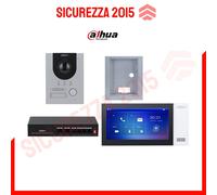 Kit videocitofono IP PoE (con gestione via APP) - Dahua DHI-KTP01L(F)