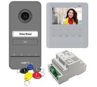 Kit videocitofono monofamiliare Came LHS PLUS + PLX V WIFI 8K40CF-033