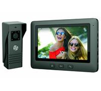 Kit videocitofono monofamiliare monitor 7" telecamera 4 led apriporta RLC07L