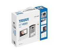 Kit Videocitofono superficie 2 fili Tegui Linea 2000 con monitor CLASSE100V16B Basico 379011