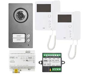 Kit Videocitofono Urmet Bif con Mikra2 e monitor a cornetta Mìro 1784/762