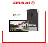 Kit videocitofono Wi-Fi 2 Fili schermo touch e postazione esterna 2K - Ezviz HP7