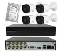 Kit Dahua 4 Telecamere Bullet 5 MP Xvr 8 canali 5 MP HARD DISK 1 TERA Incluso