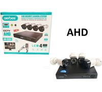 Kit videosorveglianza 4 videocamere AHD IR infrarossi + DVR 4CH. 4 Videocamera