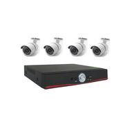 KIT VIDEOSORVEGLIANZA AHD 1080P ONVIF 4 8 CH CANALI 3MP 3.6MM VGA HDMI LAN TP-01