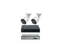 Kit Videosorveglianza Dahua DVR 4 Canali WizSense 2 Telecamere Bullet 2MP IR 40m
