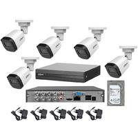 Kit videosorveglianza dahua DVR 8 canali 5 telecamere bullet 2 MP Full HD hd 1TB