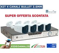DVR 8 CANALI 5MPX RILEVAMENTO VOLTO + 8 CAM 5MPX SONY FULL COLOR