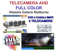 TELECAMERA FULL COLOR VISIONE COLORE AL BUIO ASSOLUTO NOVITA'