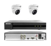 KIT VIDEOSORVEGLIANZA HIKVISION CLOUD DVR 4 CANALI 2 TELECAMERE 4MP HD 1 TB