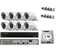 KIT Videosorveglianza TURBO 8 TELECAMERE ALTA DEFINIZIONE, DVR 8 CANALI IN OMAGGIO HDD 1 TB