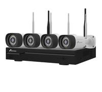 KIT VIDEOSORVEGLIANZA WIFI NVR 10 CANALI 4 TELECAMERE 3 MEGAPIXEL NVW6-VISNV-KIT1030W6-4CAM NIVIAN