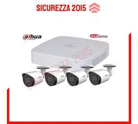 Kit videosorveglianza XVR 8 canali + 4 videocamere bullet 2MP - Dahua KIT 3