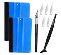 Kit Vinile Applicazione Adesivi Auto, Spatola Professionale con Feltro, Kit Wrapping Auto, Mini Spatola Professionale, Kit di Attrezzi di Installazione di Pellicole per Vetri per Auto