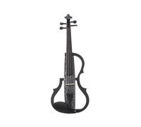 Kit Violino Acustico/elettrico In Legno Massello 4/4 A Grandezza Naturale Con Raccordi In Ebano