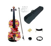 Kit Violino Acustico/elettrico In Legno Massello 4/4 A Grandezza Naturale Con Raccordi In Ebano (Color : 05)