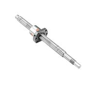 Kit vite a ricircolo di sfere, SFU2005 Vite a ricircolo di sfere C7 20x5mm Filettatura RH BK15 BF15 Estremità Guida movimento Dimensioni multiple(900mm)