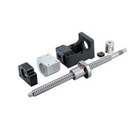 Kit vite a sfere SFU1605 da 150-950 mm con supporto motore Nema23 e giunto for CNC, stampante 3D, automazione industriale(800mm)