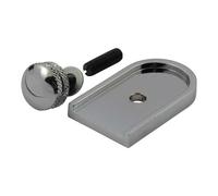 Kit vite a testa zigrinata per sella 1/4-28. con copertura in alluminio 73-95 h-