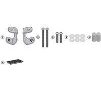 Kit attacchi parabrezza GIVI d5130kit specifico per BMW c400 x (dal 2019)