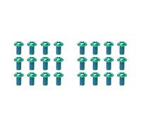 Kit viti a disco MTB per bulloni di montaggio per rotore 24pz M5 x 9mm T25 Torx
