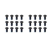 Kit viti a disco MTB per bulloni di montaggio per rotore 24pz M5 x 9mm T25 Torx