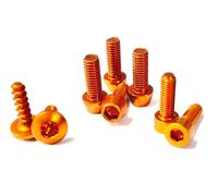 Kit viti cupolino in ergal arancione specifico prer Duke 690 2008 2009 2010