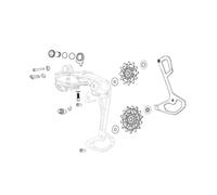 Sram Deragliatore Posteriore Bullone B/vite B/viti Limite In Acciaio Force Wide E-tap Axs