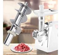 Kit Viti e Trafilere Tritacarne Elettrico Kit Viti e Trafilere | per acciaio per robusto, viti precise, trafilere multiple, per ideale per carne morbida o dura(4.2 Meat cutters)