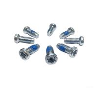 Kit Viti Fissaggio per corona per Sram per apex per force Red | 8 inclusi, colore argento, design leggero, per bici da strada, massima stabilità