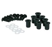 Kit viti in alluminio per carenatura HIGHSIDER smart - gommini M5 - 8 pezzi