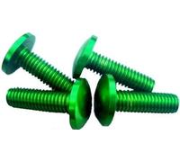Kit Viti in ergal verde parafango anteriore Z 750 Z750 2007 2008 2009 2010 2011