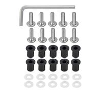 Kit Viti Moto Compatibile Con Suzuki M5 Parti Generali Dado E Kit Bulloni Bulloni Per Parabrezza Viti Wellnuts Rondelle Kit Di Fissaggio Parabrezza