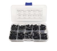 Kit viti nylon esagonali 300 pezzi viti nylon isolanti leggere