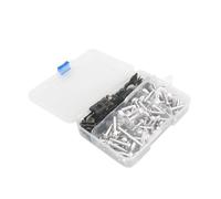 Kit viti per carene moto Per VESPA SPRINT PX Kit Carenatura Completa Per Moto Parabrezza Coprimoto Bulloni Dadi Viti Accessori(Silver)