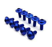 Kit Viti per Carrozzeria 10pcs M6x20mm Bulloni Per Carenatura Moto Universale Bullone Viti Kit Bulloneria Carenatura Moto Clip Viti Corpo Dadi Viti Elementi Fissaggio Pezzi Modificati
