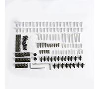 Kit Viti per Carrozzeria Compatibile Con Carenatura Universale Per Moto M4 M5 M6 Kit Di Bulloni Clip Di Fissaggio Viti Bullone Dado E Rondella Kit Assortimento Pezzi Modificati