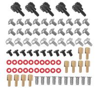 Kit Viti per Riparazione per Computer in Acciaio Inossidabile | Ricambi per Case PC e SSD da 2,5 Pollici, Include Viti Scheda Madre, Distanziali, Rondelle