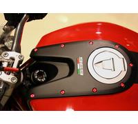 Kit Viti Serbatoio Evotech In Ergal Colore Blu Per Ducati Monster 696 796 1100