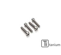 KIT VITI SERRAGGIO PIEDE FORCELLA M8X25 4PZ TITANIO CNC RACING PER DUCATI 1299 P