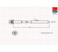 Kit viti testa cilindri Torx esterno B1401 FAI AutoParts per RENAULT MITSUBISHI