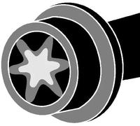 Kit viti testa cilindri Torx interno 016224B CORTECO per FORD MAZDA