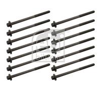 Kit Viti Testata Motore FEBI BILSTEIN BMW 14 Pezzi M12x1,5 Torx Esterna 39806